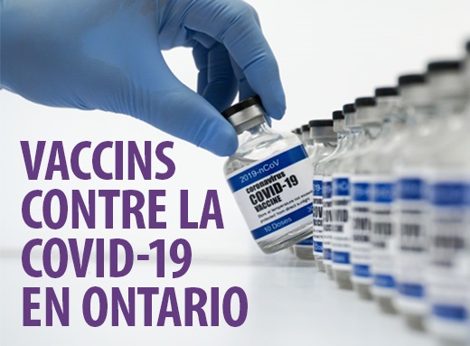Vaccins contre la COVID-19 en Ontario